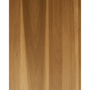 Table basse en bois massif de peuplier avec trois pieds de 100cm Hauteur: 30 Longueur: 100 Largeur: 58