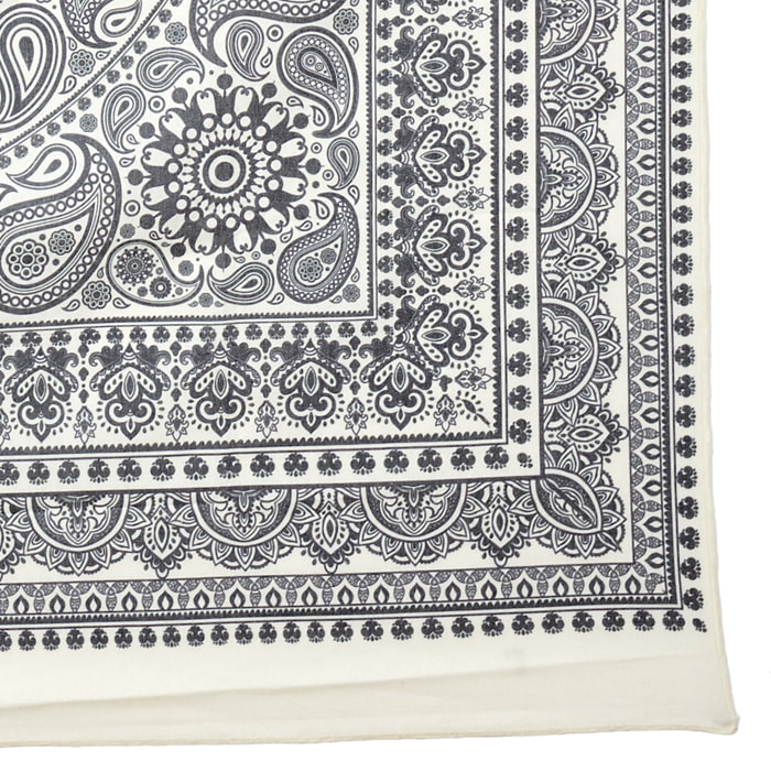 Tapisserie Murale - HOME DECO FACTORY - Mandala - Gris