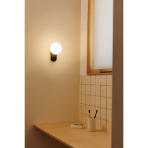 MABE Lampada da parete nera
