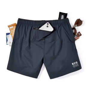 Pantalón corto deportivo para hombre ECOON France - Gris