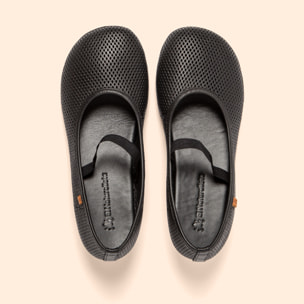 Zapatos con tacón N694R NAPPA PERFORADA BLACK/ ALMA color Black