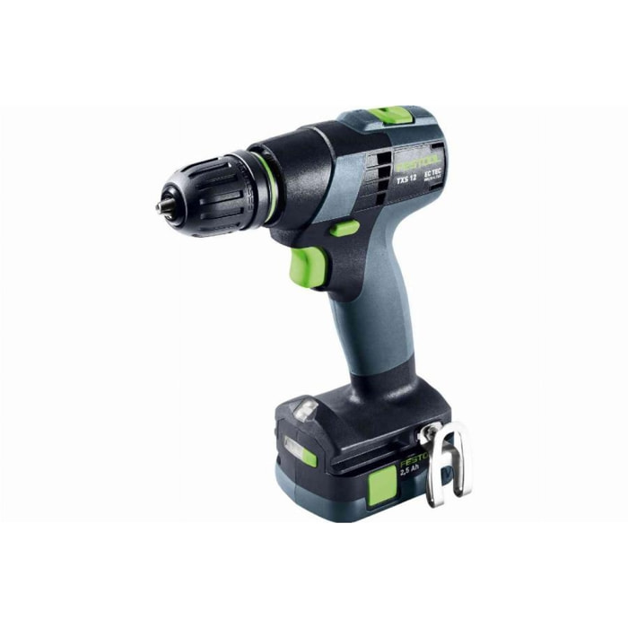 Perceuse visseuse sans fil TXS 12 2,5- Plus - FESTOOL - avec 2 batterie 12V 2.5Ah - chargeur - systainer - 576873