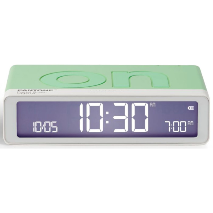 Réveil LEXON x Pantone Flip Classic Pastel Green