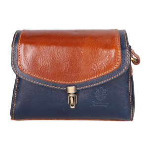 Borsa a tracolla Faye da donna In Vera pelle Made in Italy 18x13x5 cm