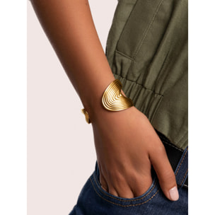 Bracciali Organic Sea in Acciaio Placcato Oro