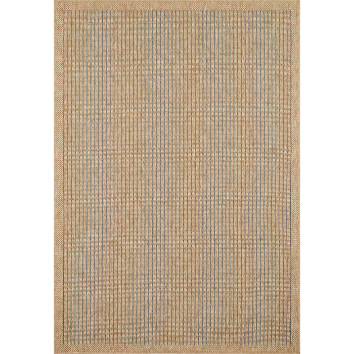 Tapis effet toille de jute