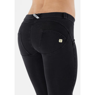 Jeggings push up WR.UP® 7/8 vita bassa in jersey sostenibile