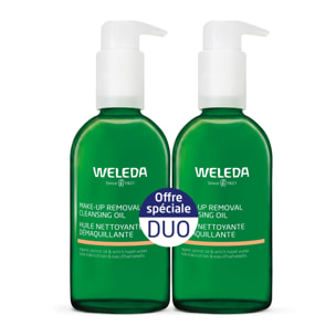 WELEDA - Duo  Huile nettoyante démaquillante 2*150ml