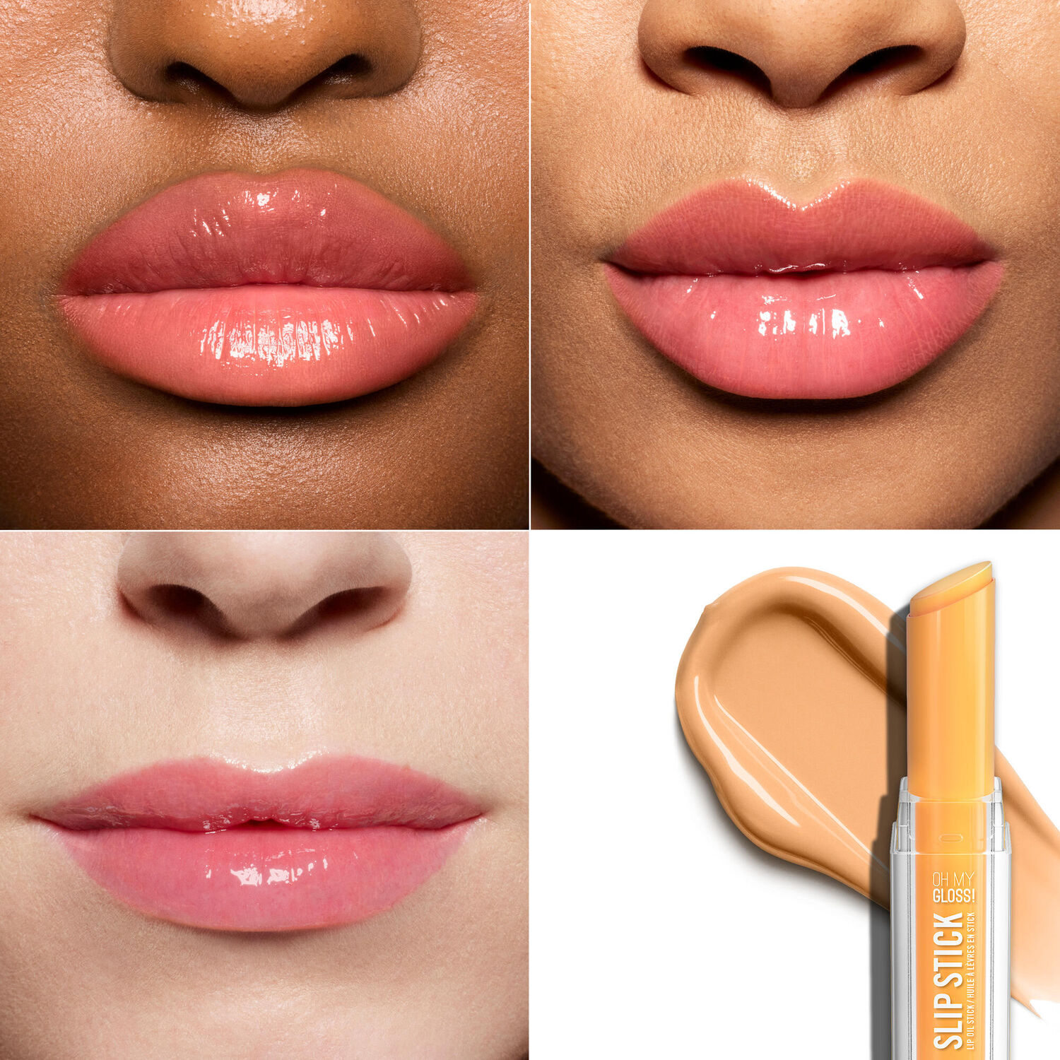 Oh My Gloss! Slip Stick - Huile à Lèvres en Stick Brillance Miroir