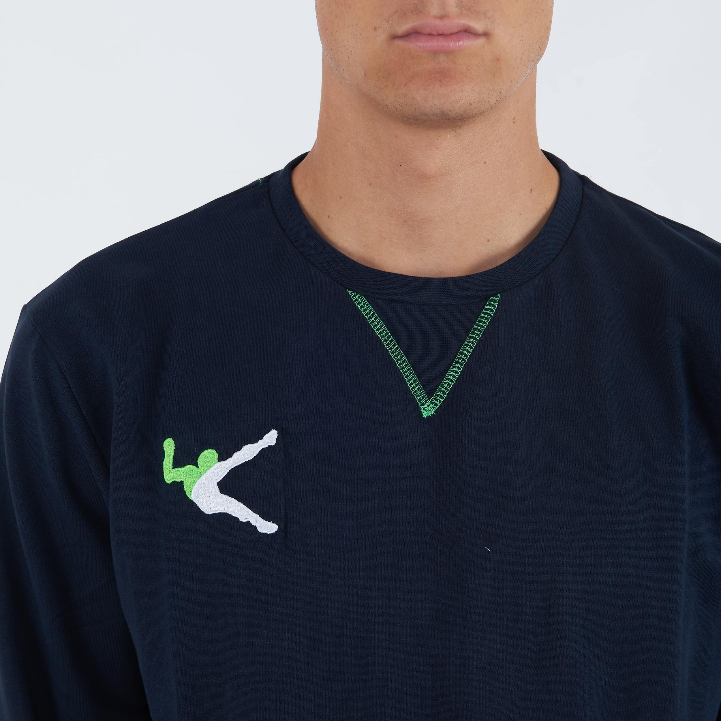 Felpa in cotone girocollo Napix