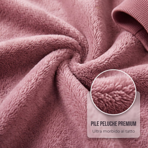 Felpa coperta in poliestere - Rosa
