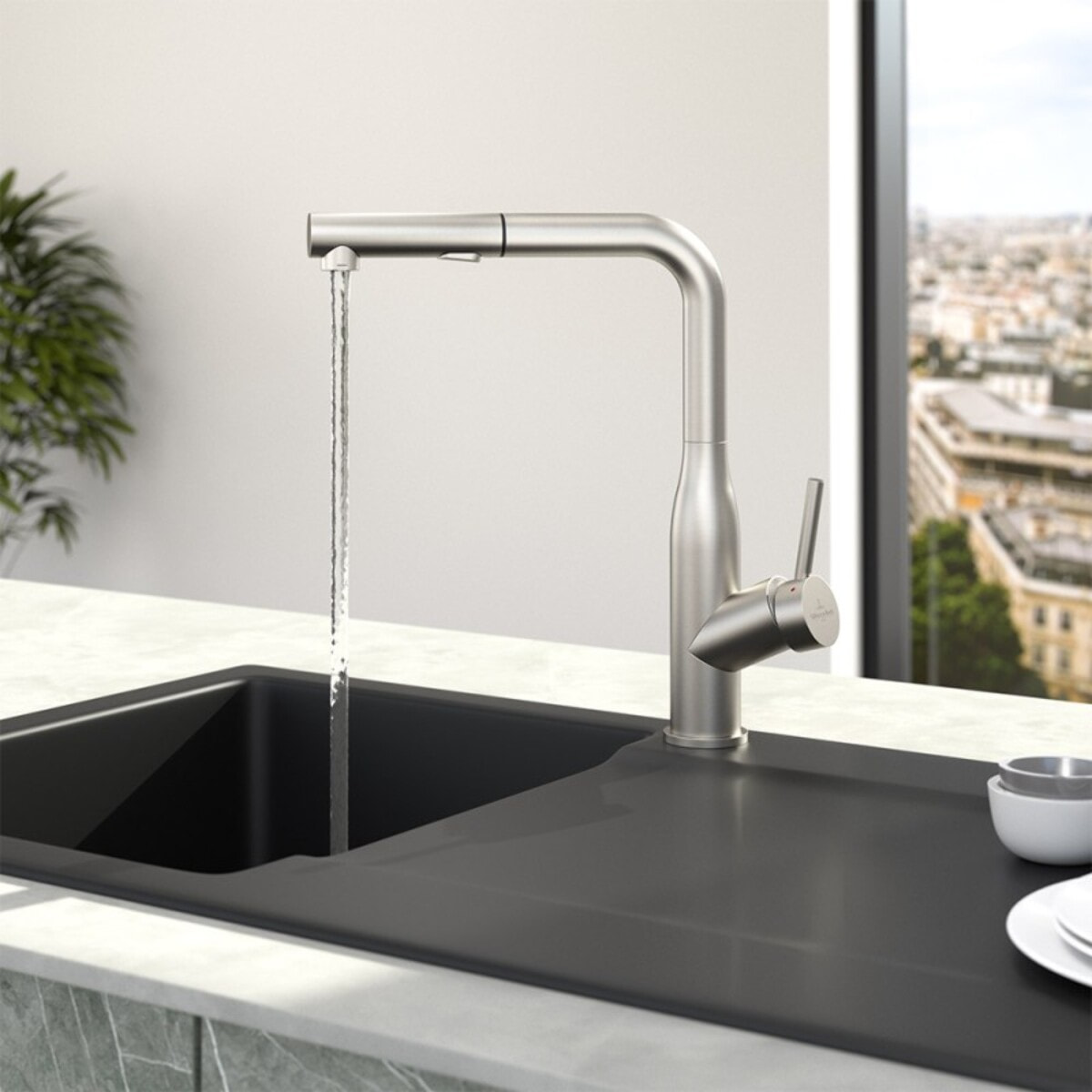 Robinet cuisine VILLEROY ET BOCH Subway Style Shower