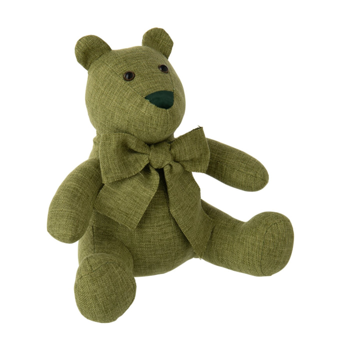 J-Line cale-porte ours - polyester - vert olive