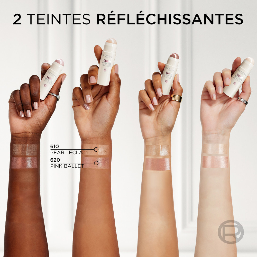 L'Oréal Paris Highlighter Stick Lumi Glass 620 Pink Ballet 5g