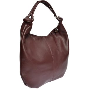 Borsa a spalla Anna Luchini Bordeaux