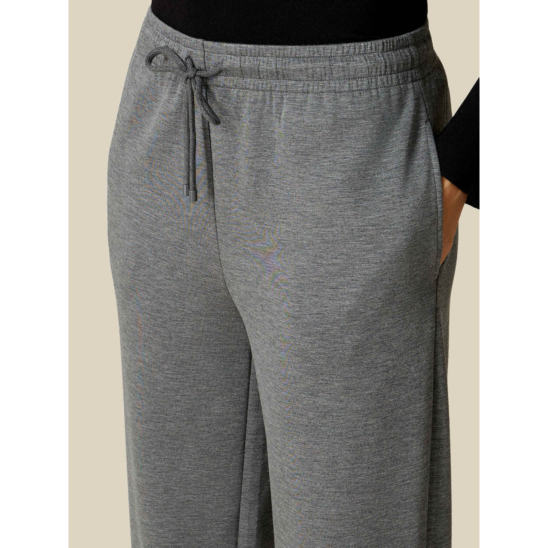 Oltre - Joggers in jersey soft touch - Grigio