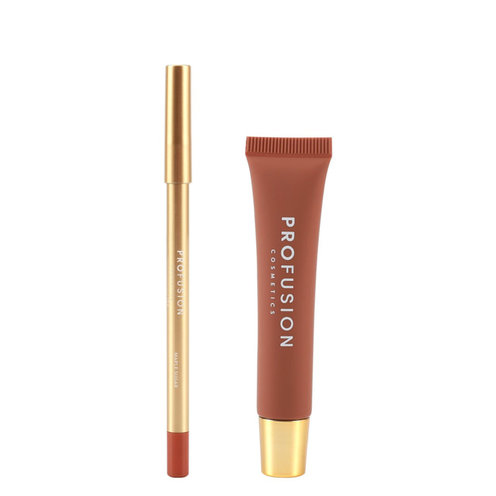 Cashmere Lips - Coffret Maple Sugar Crayon et Gloss 12 ml