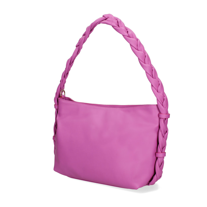 Borsa a spalla da donna In Vera pelle Made in Italy 26x22x9 cm