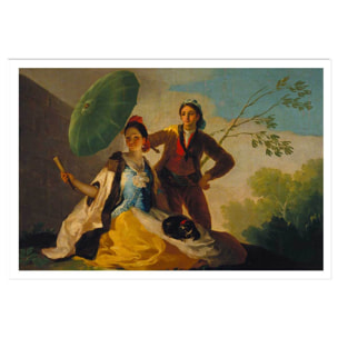 Poster Le Parasol - Francisco José de Goya Affiche seule