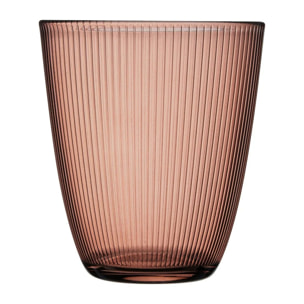 Verre à eau marron 31cl
