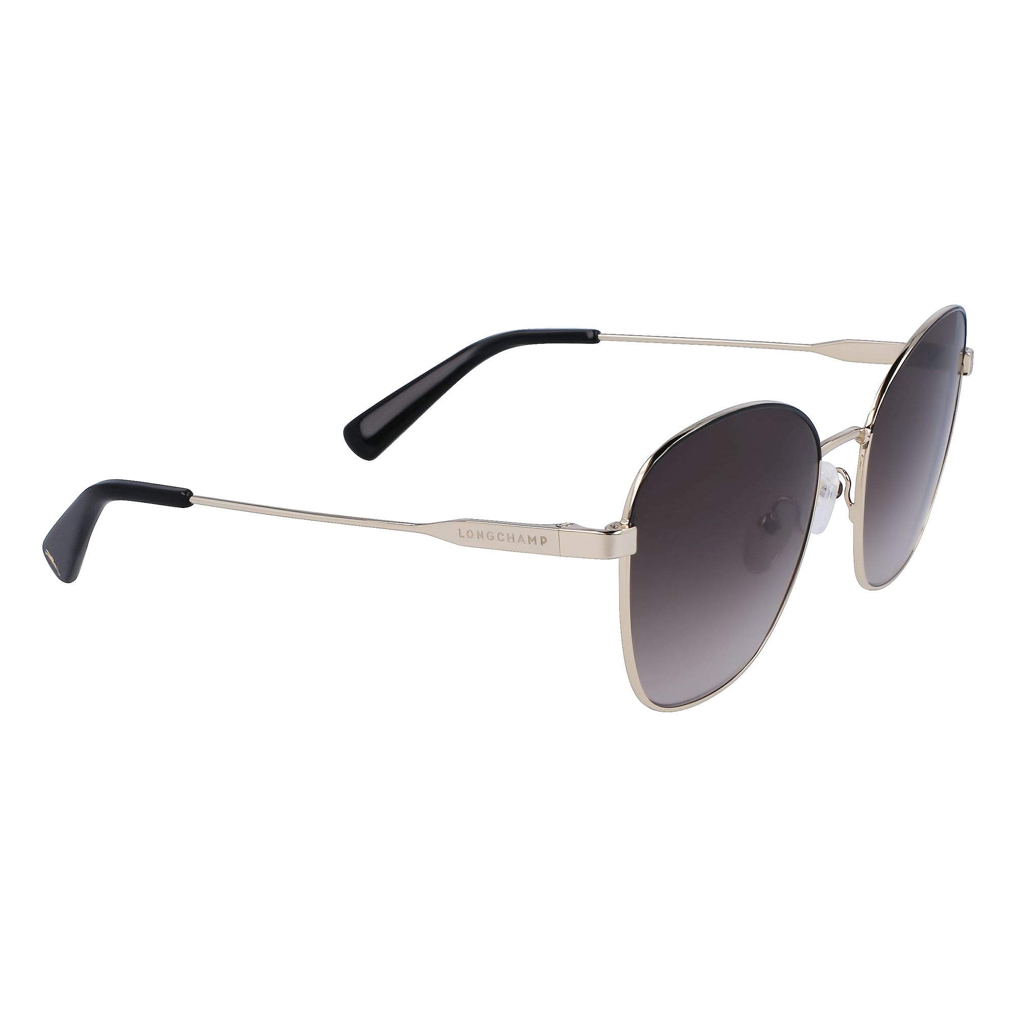 Longchamp - lunettes de soleil - argenté - Couleur des verres : gris - indice solaire : cat. 3