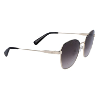 Longchamp - lunettes de soleil - argenté - Couleur des verres : gris - indice solaire : cat. 3