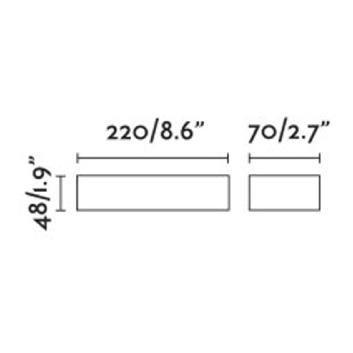 LAKO LED Lampe applique bois