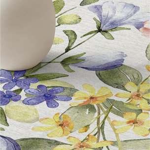 Nappe anti-taches 100 % coton Flowers Cenefa Central 2