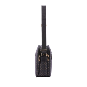 Borsa a tracolla da donna - Modello Iduna - Ecopelle e poliestere - 24.0 x 29.0 x 11.0 cm