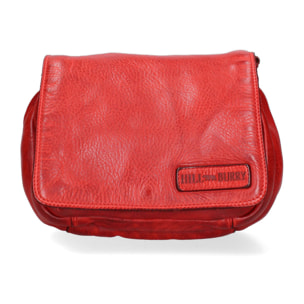 Borsa a tracolla  da uomo In Vera pelle Made in Italy 23x21x8 cm