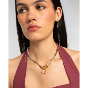 Collar de mujer con piedras naturales