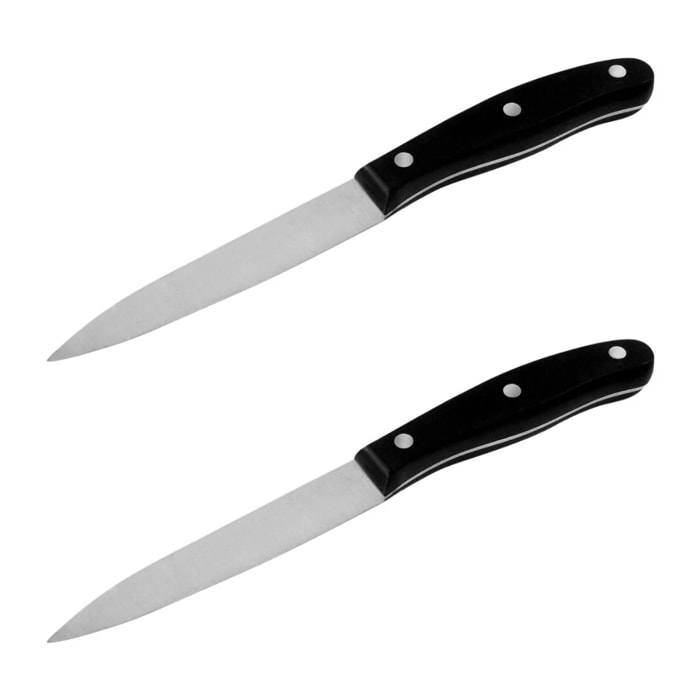 Ensemble de 2 Couteaux d'office universel 22 cm Nirosta Fit