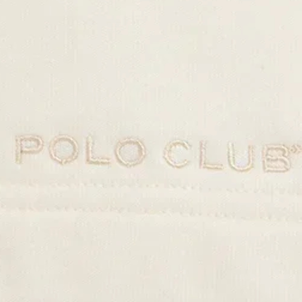 Bermuda jogger color crudo con logo Polo Club