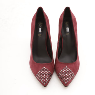 DECOLLETE' ALTA BORCHIE BORDEAUX