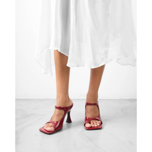 Sandalias  -  Drienne   - Rojo - 10 cm