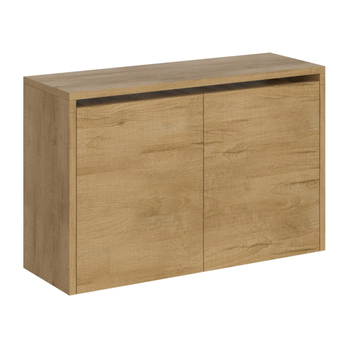 Panca inferiore allungabile 26x72/300 cm Evolve Quercia Natura allunghe interne