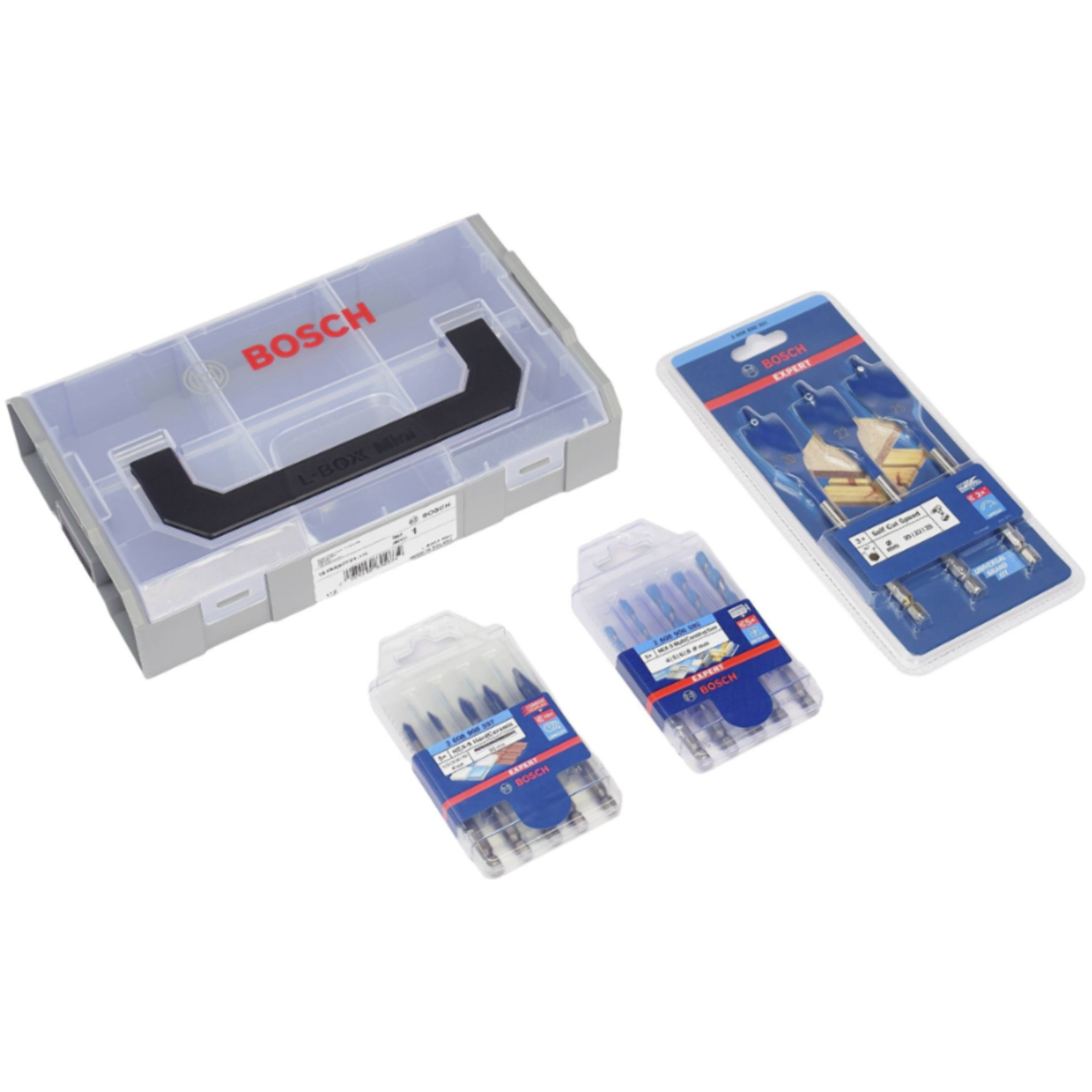 Jeu de forets Expert en Mini L-Boxx - 14 pièces - BOSCH - 0615997645