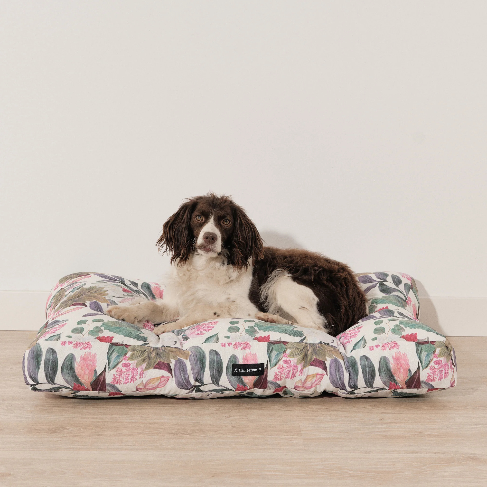 Lit épais et rembourré pour chiens et chats, 100 % coton anti-taches, pour animaux 0318-105 Red