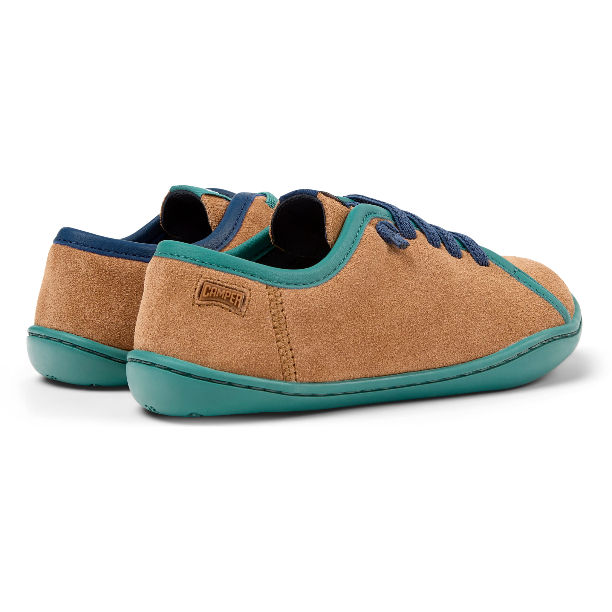 Zapatillas - CAMPER Peu Cami Kids Twins - Marron - Cuero de gamuza