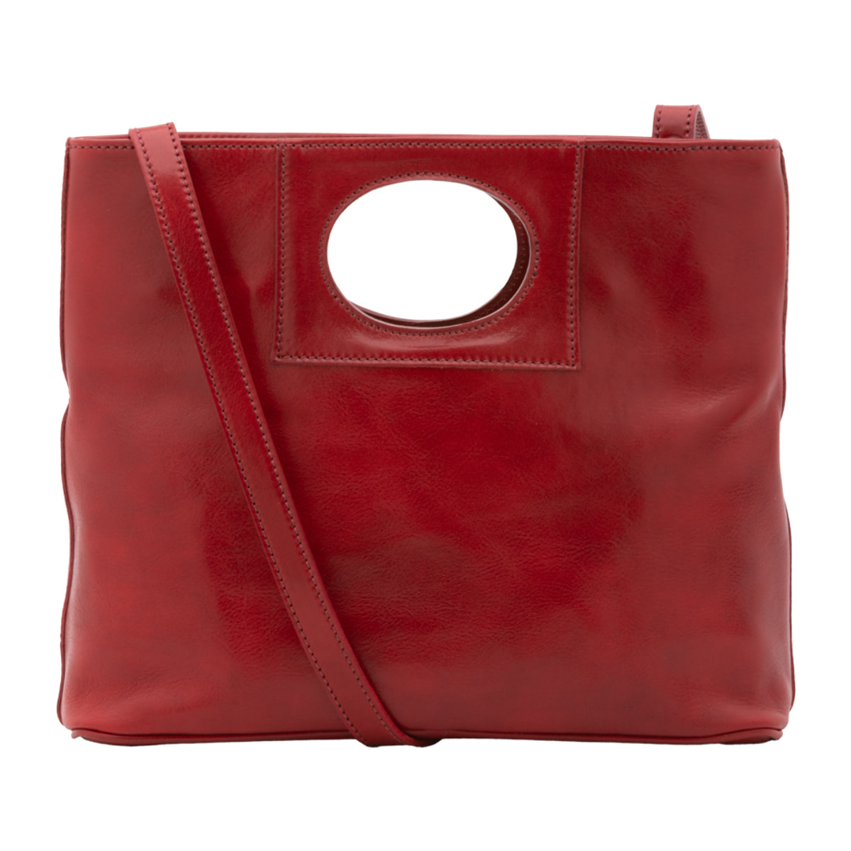 Borsa a tracolla  da donna In Vera pelle Made in Italy 28x33x10 cm