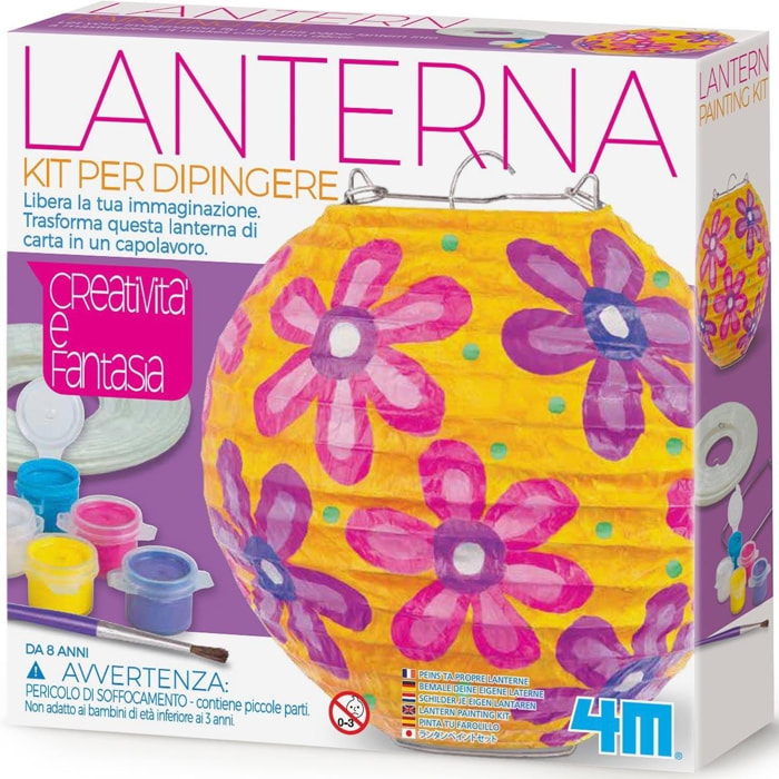 Creatività e Fantasia- Lanterna Kit per Dipingere