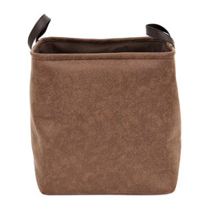 Panier Imitation Cuir X3