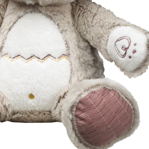 Doudou Ours en velours beige