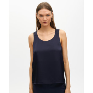 Top Basico con Spalline Larghe