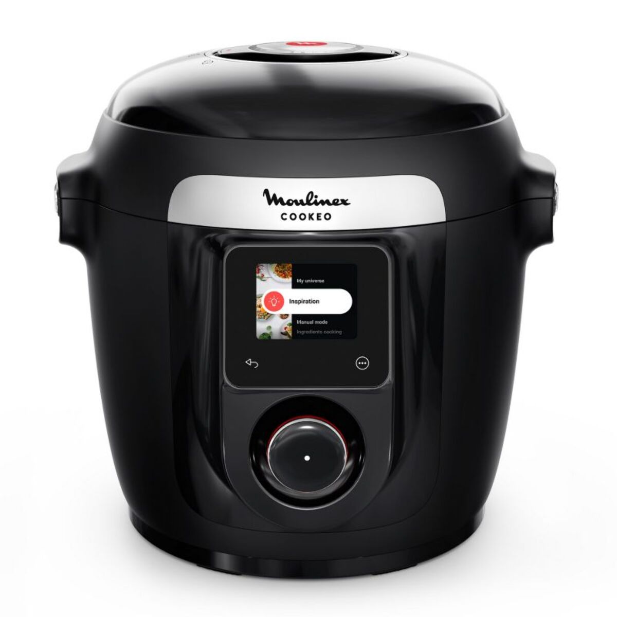 Cookeo MOULINEX CE952810 noir wifi 6 L, 9 modes de cuisson, 150 recettes