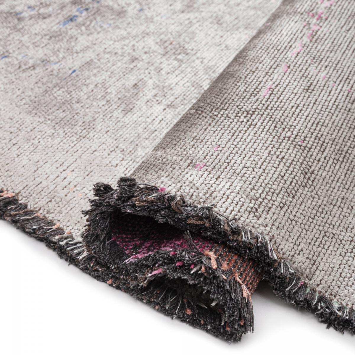 ATINPO Tapis salon kilim, Forme originale, Tissé à la main