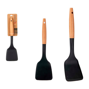 Paletta per cucina con manico in legno.