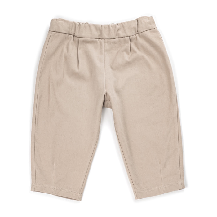 Pantaloni in Twill Stretch Garzato-Maperò