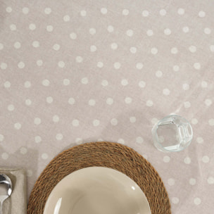 Nappe ronde en résine anti-taches 0120-175