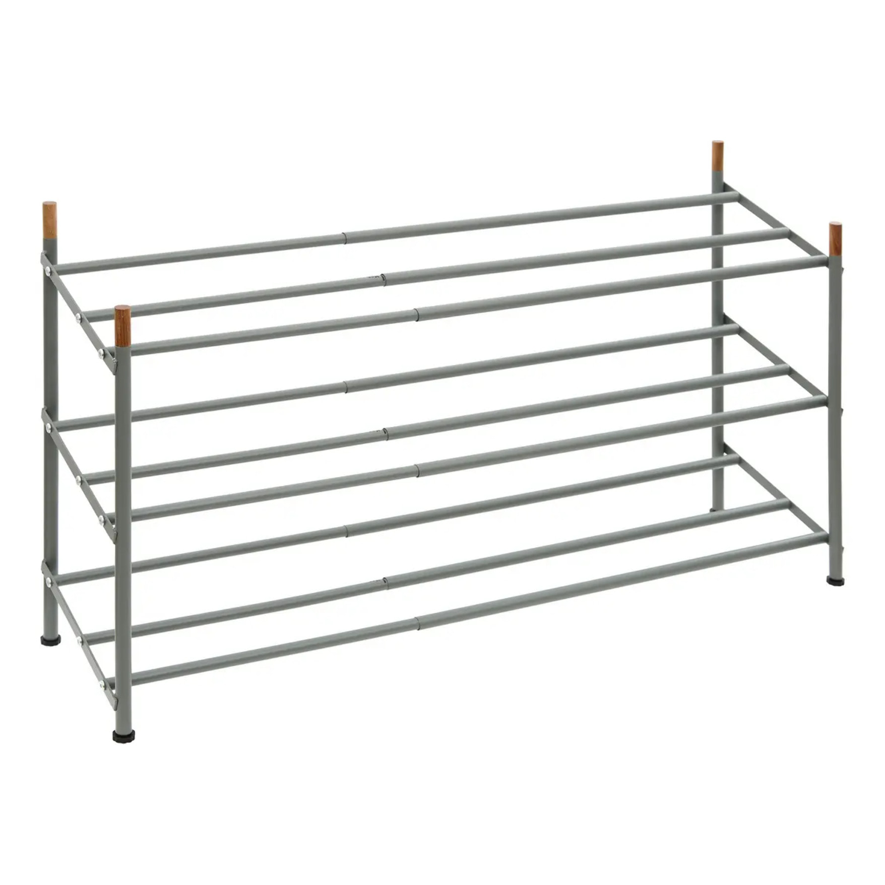 Range-chaussures extensible 6/12 paires Cassie vert